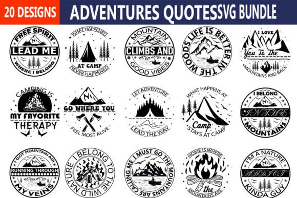 Adventures Quotes SVG Bundle: A Designer's Field Test