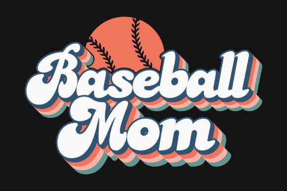 Baseball Mom SVG Sublimation T-shirt
