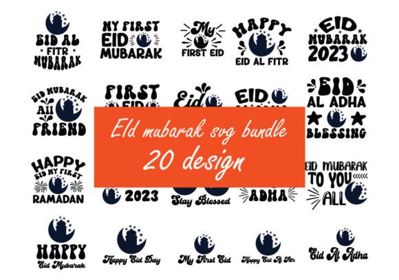 Eid Mubarak Svg Bundle