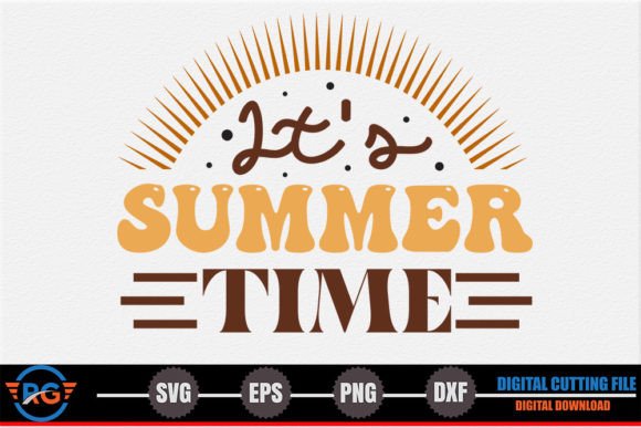 It's Summer Time – Retro Summer SVG