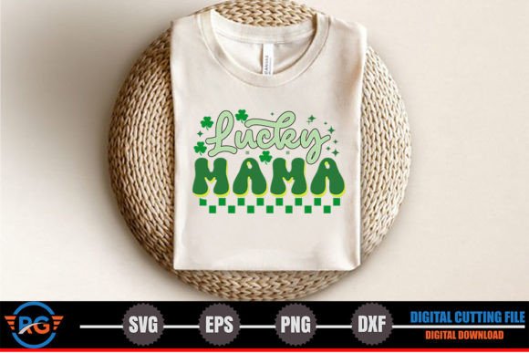 Lucky Mama Retro SVG: A Designer's Review for St. Patrick's Day