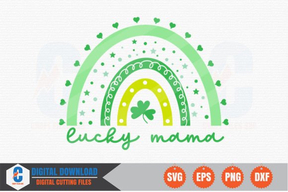 Lucky Mama Retro SVG: A Designer's Take on St. Patrick's Day