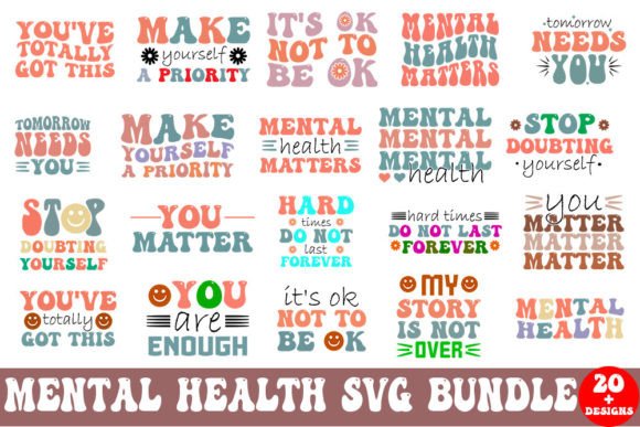 Mental Health Retro Svg Bundle: A Designer's Review