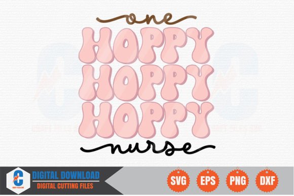 One Hoppy Nurse Retro SVG: A Designer's Take