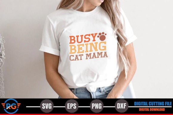 Review: Busy Being Cat Mama SVG for Embroidery