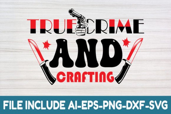 Review: TRUE CRIME and CRAFTING SVG for Embroidery