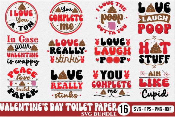 Review: Valentine's Day Toilet Paper SVG Bundle for Embroidery