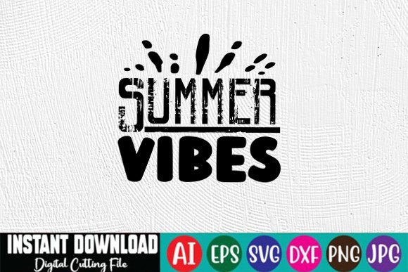 Summer Vibes SVG Design